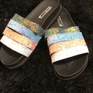 Sparkly slides